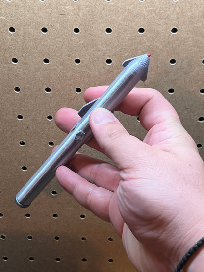 3D printed Starship Rocket Pen | The Perfect Space-Nerd Stocking Stuffer